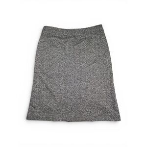 GAP Womens Size 12 Gray Wool Blend A-Line Skirt Lined Career Office